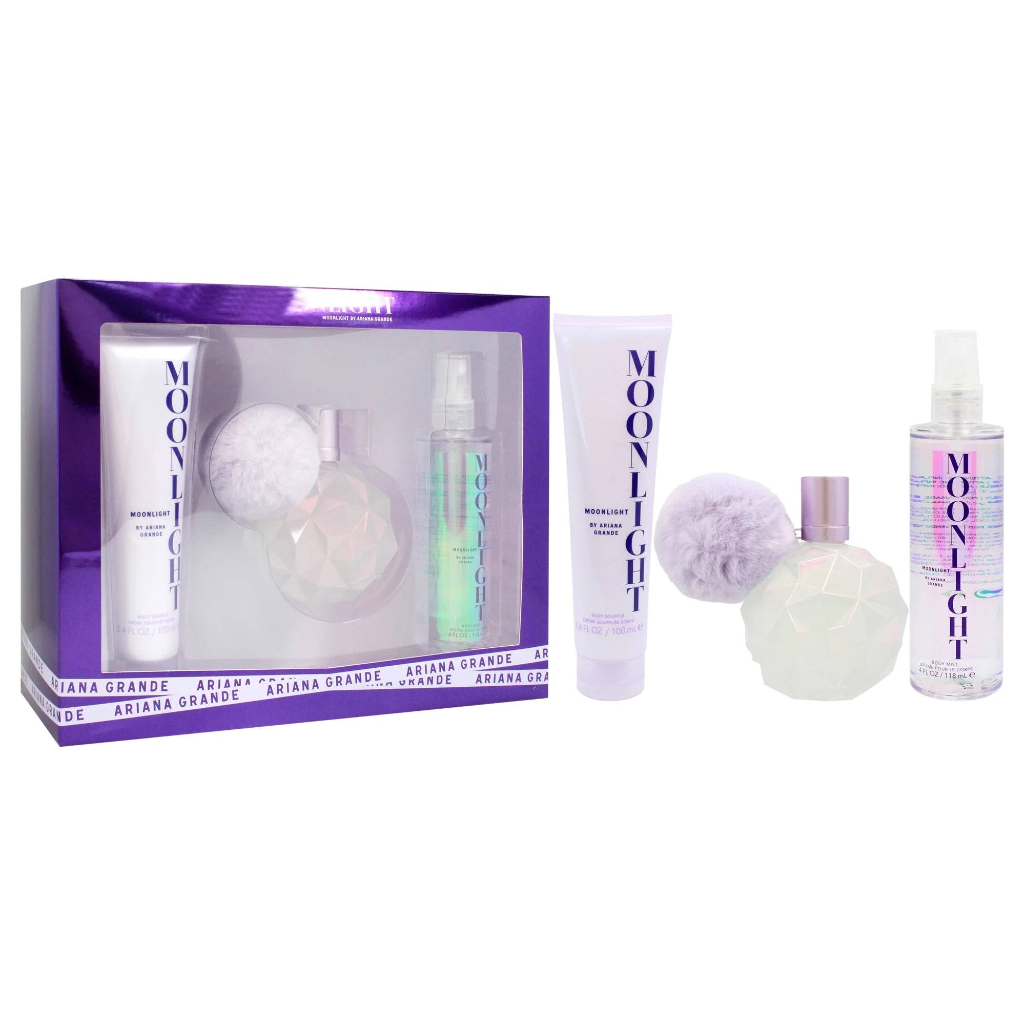 GIFT SET ARIANA GRANDE MOONLIGHT EDP 3PCS