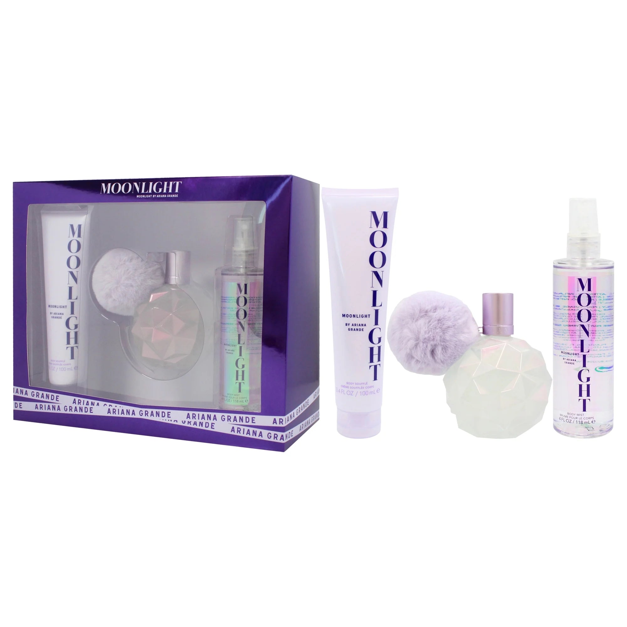 GIFT SET ARIANA GRANDE MOONLIGHT EDP 3PCS
