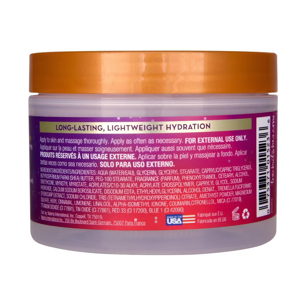 TREE HUT MOONLIGHT GLOW SHEA WHIPPED BODY BUTTER - 8.4 OZ.