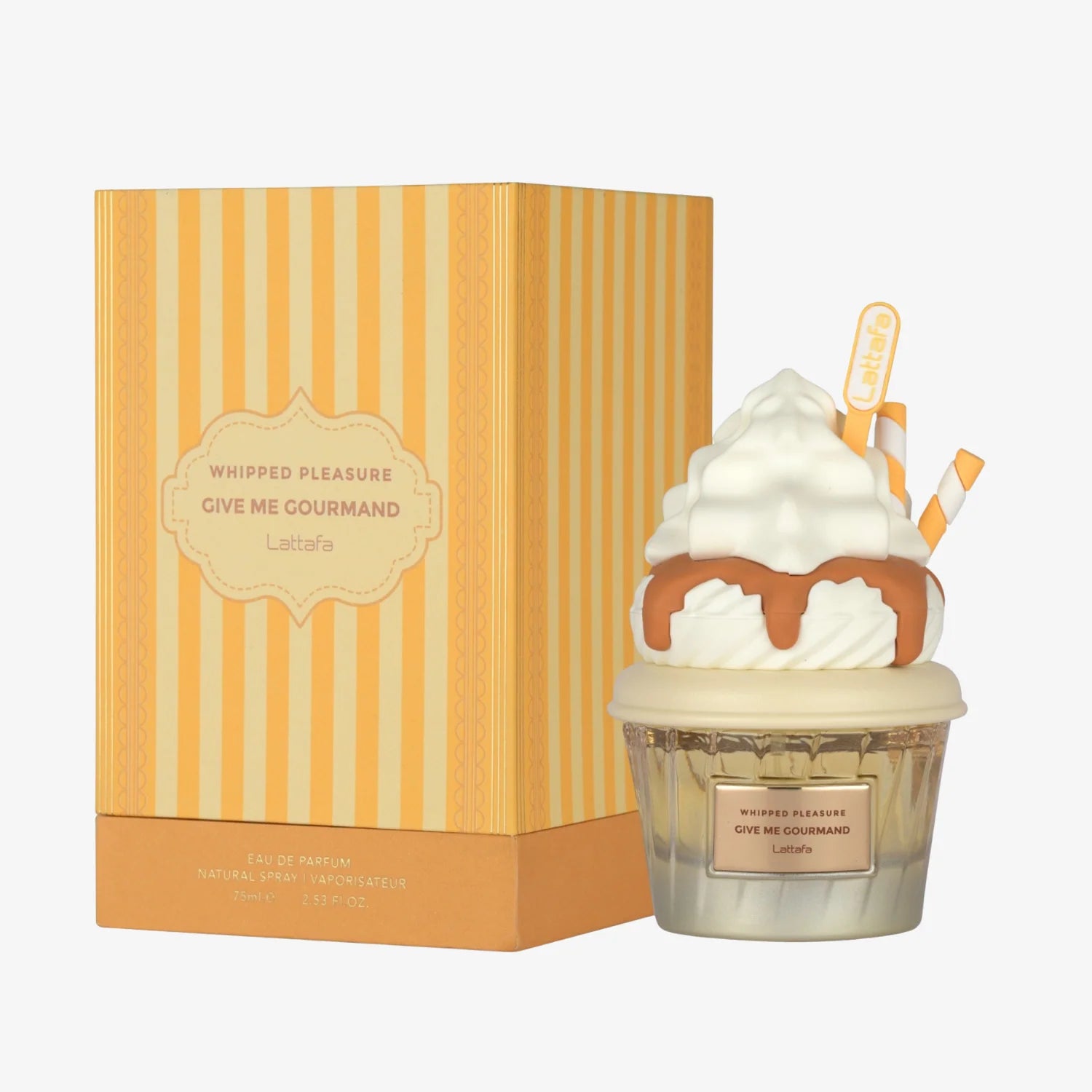 LATTAFA GIVE ME GOURMAND WHIPPED PLEASURE EDP 2.53 OZ / 75 ML