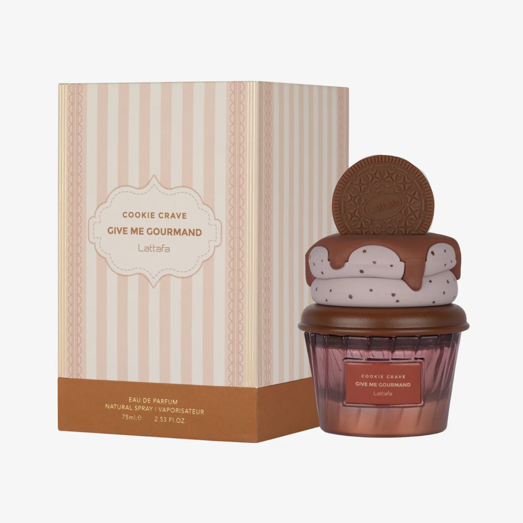 LATTAFA GIVE ME GOURMAND COOKIE CRAVE 2.53 OZ EDP / 75 ML