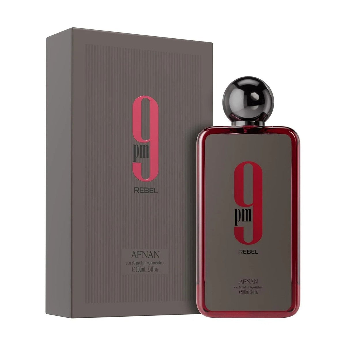 AFNAN 9 PM REBEL EDP 3.4 OZ / 100 ML